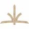 Ekena Millwork Davenport Rough Sawn Timber Gable Bracket, Douglas Fir, 84"W x 56"H x 4"D x 6"F, 16/12 Pitch GBW084X56X0406DAV00RDF - alternate 1